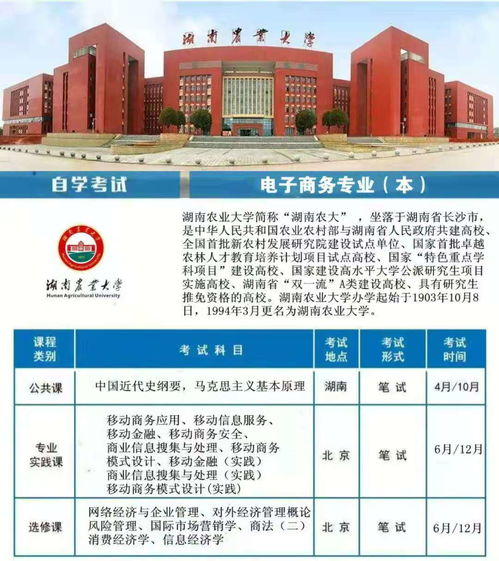 招考电子商务专业的单位